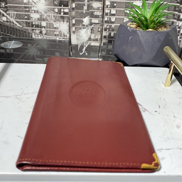 Authentic Cartier Checkbook Holder Wallet - Picture 9 of 10